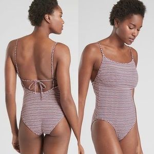 Athleta “Jacquard” One Piece Swimsuit
